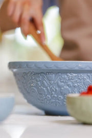 MASON CASH - ROOST MIX BOWL 11" - 2.7 L| Turquoise Home & Kitchen