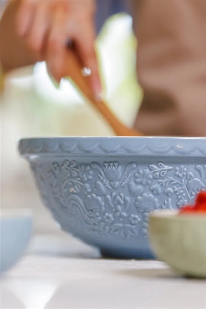 MASON CASH - ROOST MIX BOWL 11" - 2.7 L| Turquoise Home & Kitchen