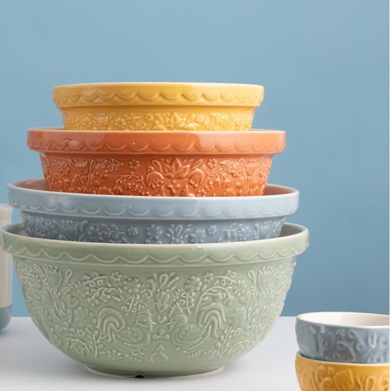 MASON CASH - ROOST MIX BOWL 8.25" - 1.1 L | Yellow Home & Kitchen