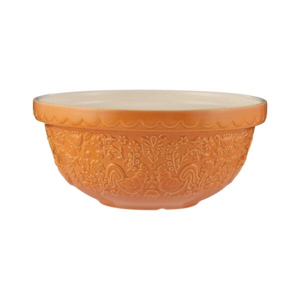 MASON CASH - ROOST MIX BOWL 9.75"| Orange Home & Kitchen
