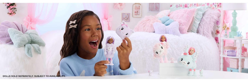 Mattel - Barbie - Cutie Reveal Chelsea Assortment Toys & Games