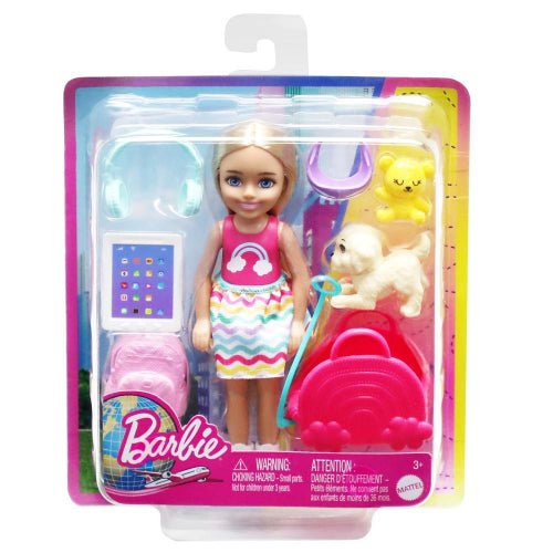 Mattel - Barbie - Refreshed Travel Chelsea Toys & Games