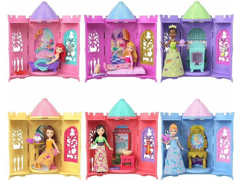 Mattel - DISNEY PRINCESS - SMALL DOLL - TOWER REVEAL ASST Toys & Games