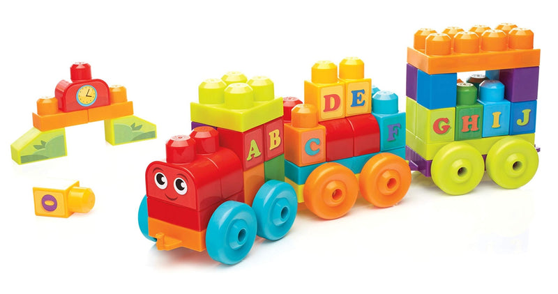 Mattel - MEGA BLOKS - ABC LEARNING TRAIN Toys & Games