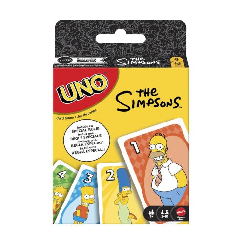 Mattel - UNO - Simpsons - Card Game Toys & Games