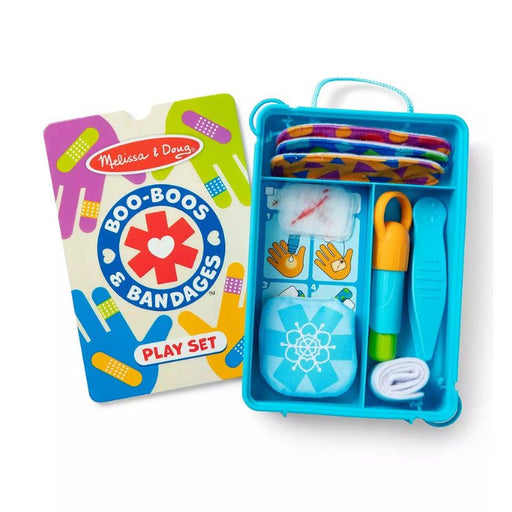 Melissa & Doug - Boo - Boos & Bandages Reusable First Aid Pretend Play Set Toys & Games