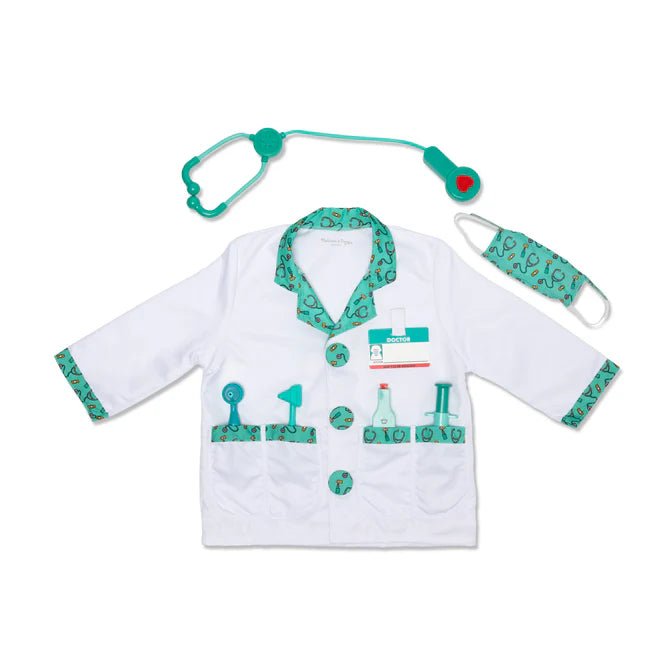 Melissa & Doug - Doctor Costume Role Play Set Toys & Games