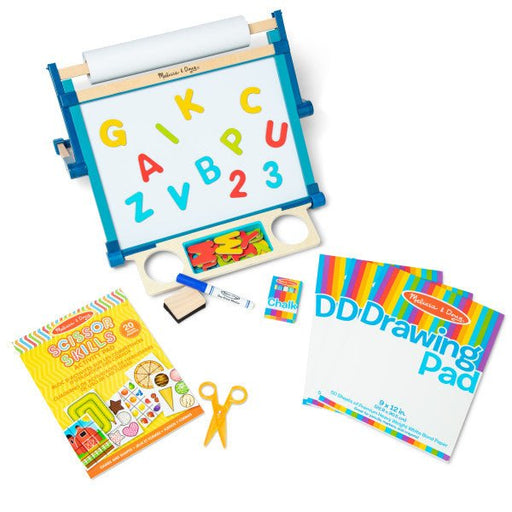 Melissa & Doug - Double - Sided Magnetic Tabletop Easel Toys & Games