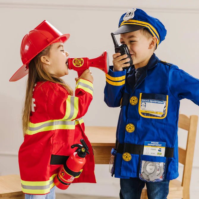 Melissa & Doug - Fire Chief Costume Role Play Set Toys & Games