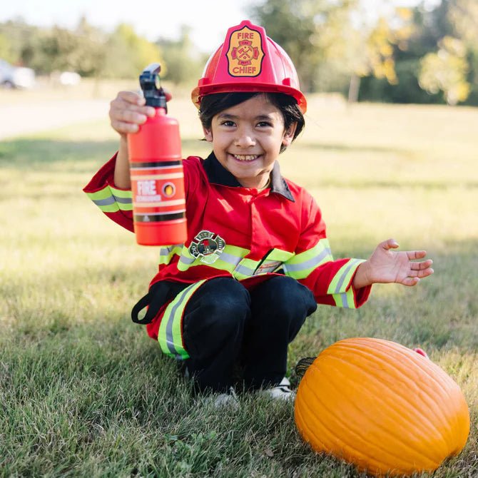 Melissa & Doug - Fire Chief Costume Role Play Set Toys & Games