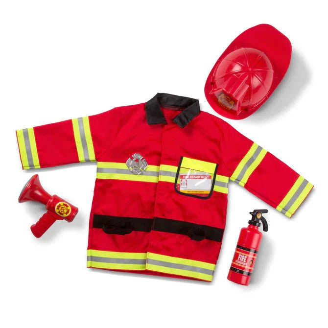 Melissa & Doug - Fire Chief Costume Role Play Set Toys & Games
