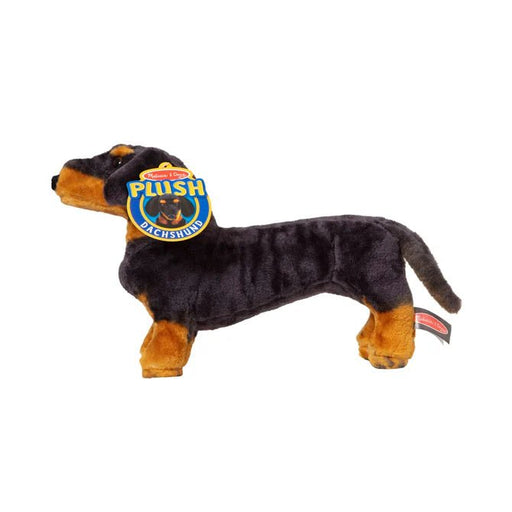 Melissa & Doug - M&D Dachshund - Lifelike Plush Stuffed Animal Toys & Games