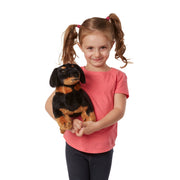 Melissa & Doug - M&D Dachshund - Lifelike Plush Stuffed Animal Toys & Games