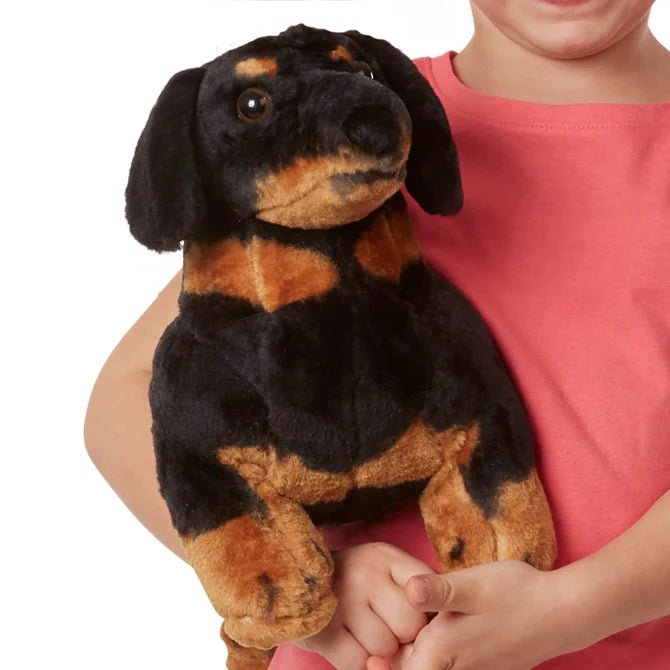 Melissa & Doug - M&D Dachshund - Lifelike Plush Stuffed Animal Toys & Games