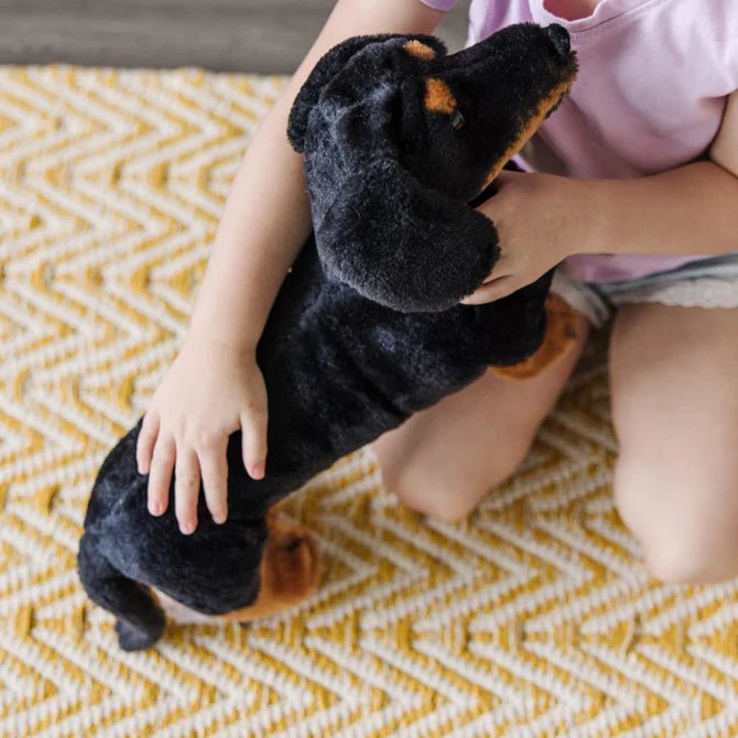 Melissa & Doug - M&D Dachshund - Lifelike Plush Stuffed Animal Toys & Games