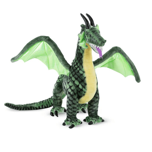 Melissa & Doug - M&D Winged Dragon - Lifelike Plush Stuffed Animal Toys & Games