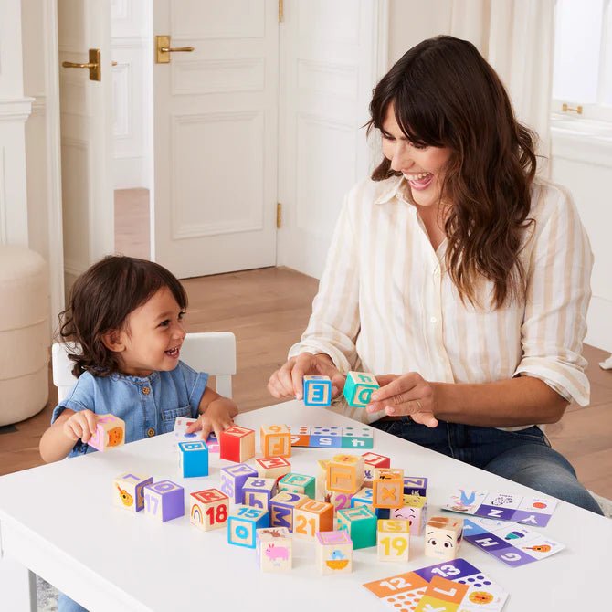 Melissa & Doug - Ms Rachel Block & Activity Cards Mother & Baby