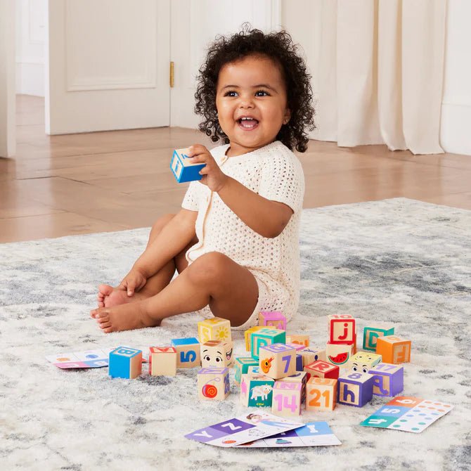 Melissa & Doug - Ms Rachel Block & Activity Cards Mother & Baby
