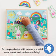 Melissa & Doug - Ms. Rachel Sound Puzzle - FSC certified Mother & Baby