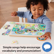 Melissa & Doug - Ms. Rachel Sound Puzzle - FSC certified Mother & Baby