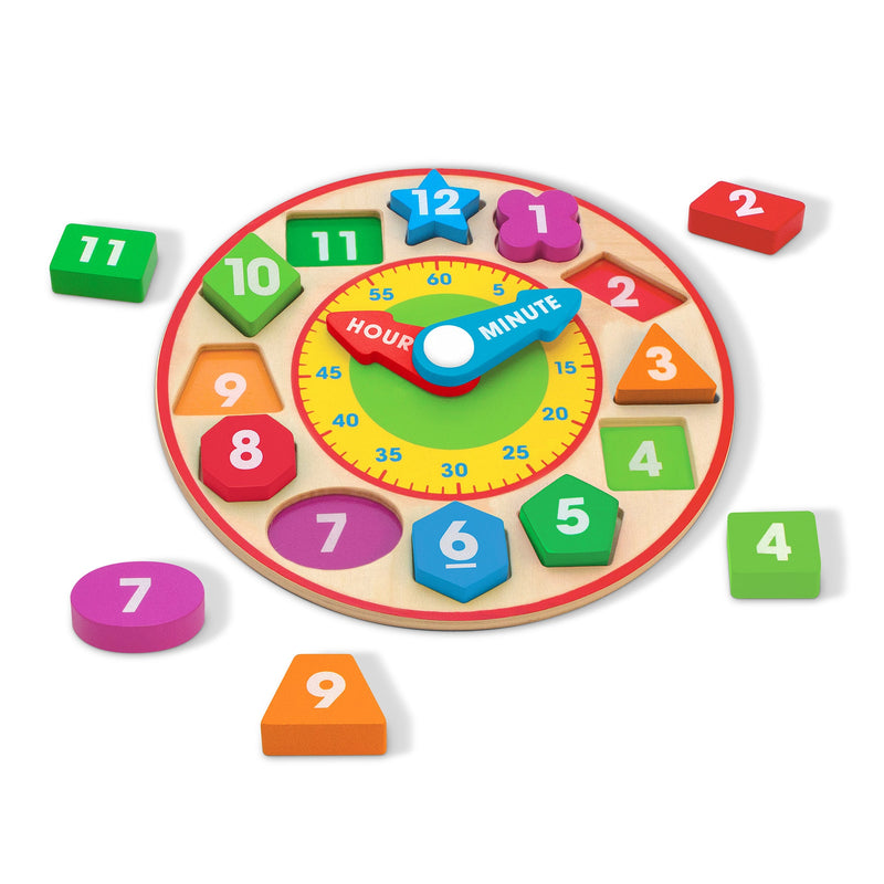 Melissa & Doug - Shape Sorting Clock Mother & Baby