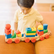 Melissa & Doug - Stacking Train Toddler Toy Toys & Games