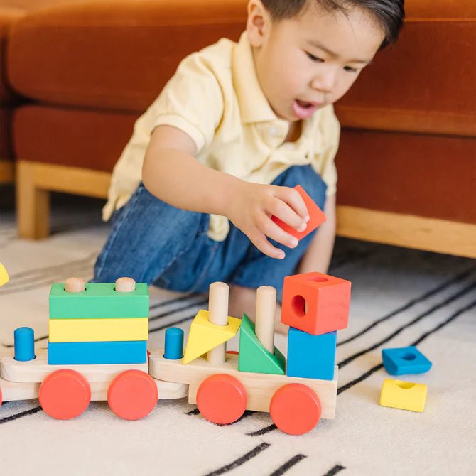 Melissa & Doug - Stacking Train Toddler Toy Toys & Games