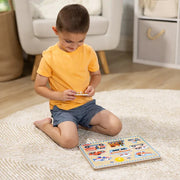 Melissa & Doug - Vehicles Sound Puzzle - 8 Pieces Toys & Games
