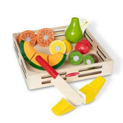 Melissa & Doug - Wooden Cutting Fruit Play Food