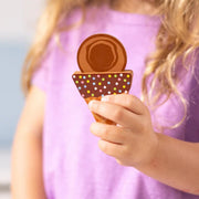 Melissa & Doug - Wooden Magnetic Ice Cream Puzzle & Play Set Toys & Games