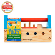 Melissa & Doug - Wooden Take - Along Tool Kit Toys & Games