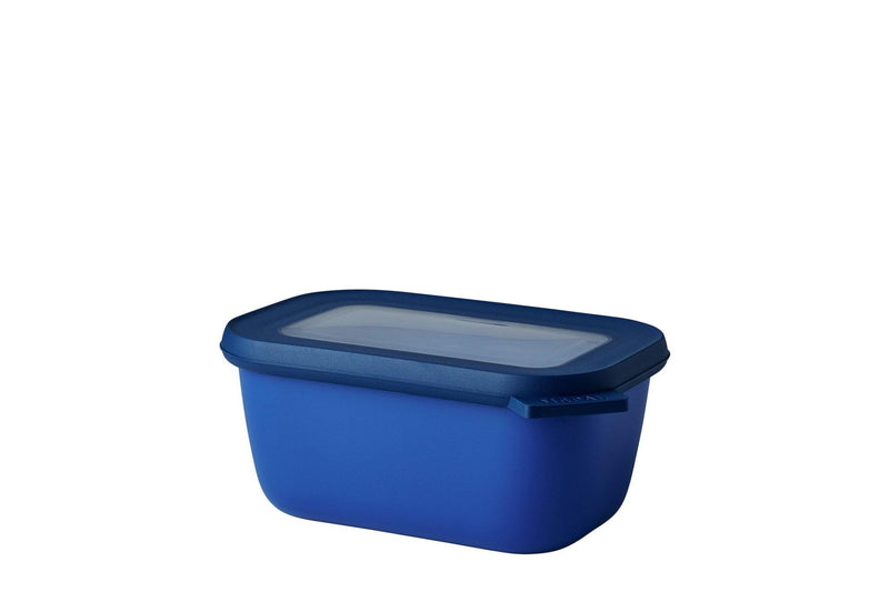Mepal - Cirqula Multi - Bowl Rectangular 750 Ml / 25 Oz Home & Kitchen Vivid Blue