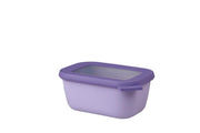 Mepal - Cirqula Multi - Bowl Rectangular 750 Ml / 25 Oz Home & Kitchen Vivid Lilac