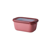 Mepal - Cirqula Multi - Bowl Rectangular 750 Ml / 25 Oz Home & Kitchen Vivid Mauve
