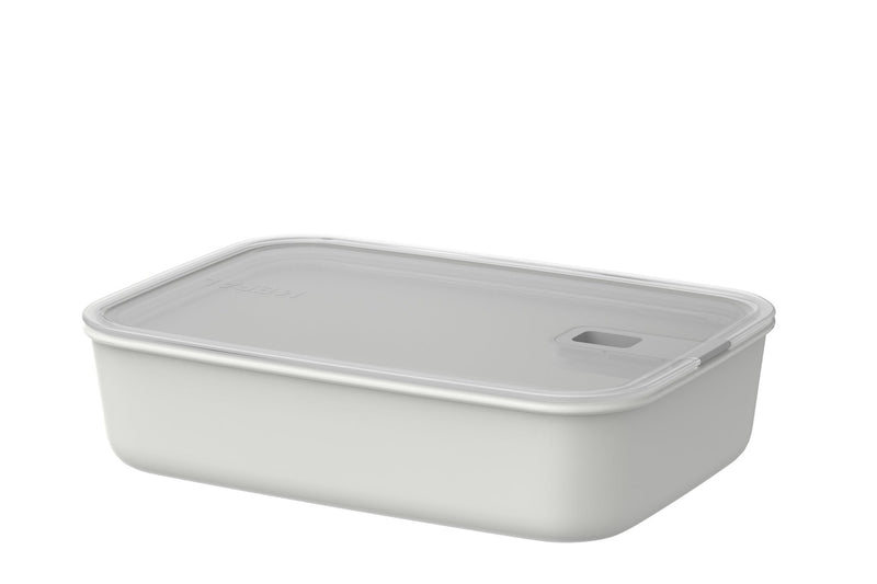 MEPAL - EASYCLIP 2.0 Rect Box 2250ml - 76oz Nordic - White Home & Kitchen