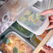 MEPAL - EASYCLIP 2.0 Rect Box 450ml - 15oz Nordic - White Home & Kitchen