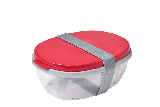 MEPAL - ELLIPSE Duo - Salad Box Nordic - Red Home & Kitchen