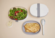 MEPAL - ELLIPSE Duo - Salad Box Nordic - Red Home & Kitchen