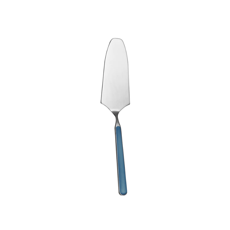 Mepra Fantasia cake server in Sugar Paper blue