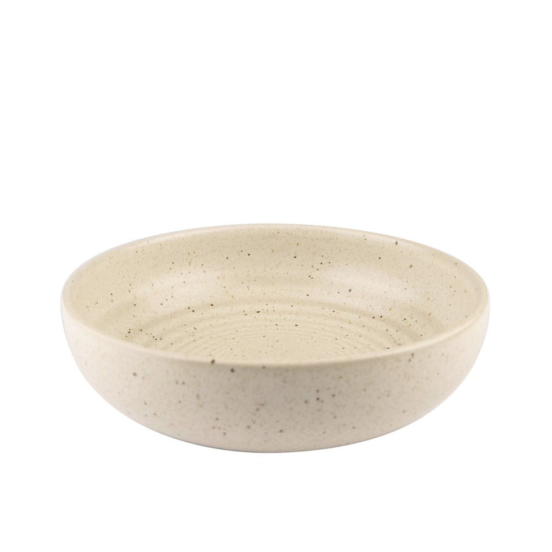 Mesa Ceramics - Novo Loops Dining Bowl 16 cm White