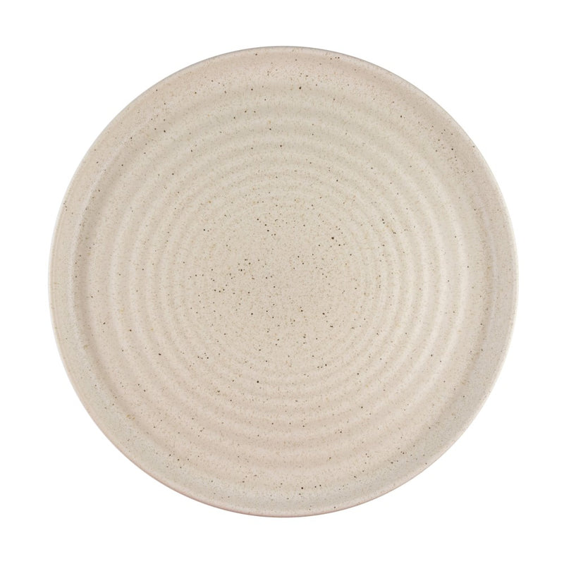 Mesa Ceramics - Novo Loops Salad Plate 22 cm White
