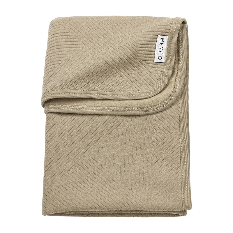 Meyco Baby - Blanket Pure Flannel Taupe | 100 x 150 cm
