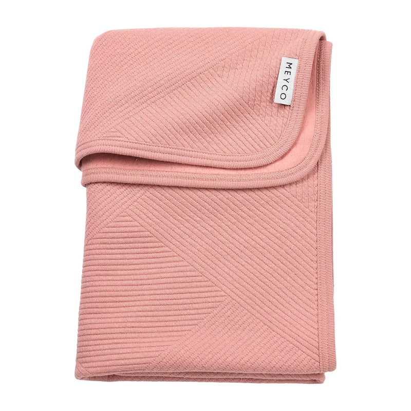 Meyco Baby - Blanket Pure Flannel Rose | 100 x 150 cm