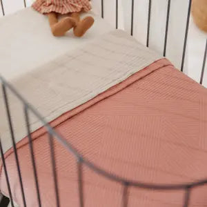 Meyco Baby - Blanket Pure Flannel Rose | 100 x 150 cm