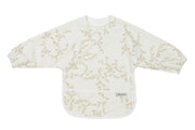 Meyco Baby Sleeved Baby Bib – Branches Sand – product view