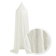 Meyco Baby Plume Nursery Canopy – Offwhite – product view