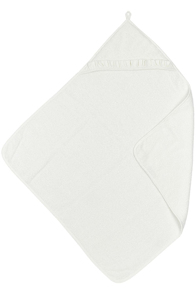 Meyco Baby - Ruffle bathcape terry Offwhite Mother & Baby Offwhite