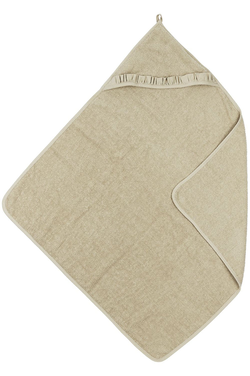 Meyco Baby - Ruffle bathcape terry Sand Mother & Baby Sand