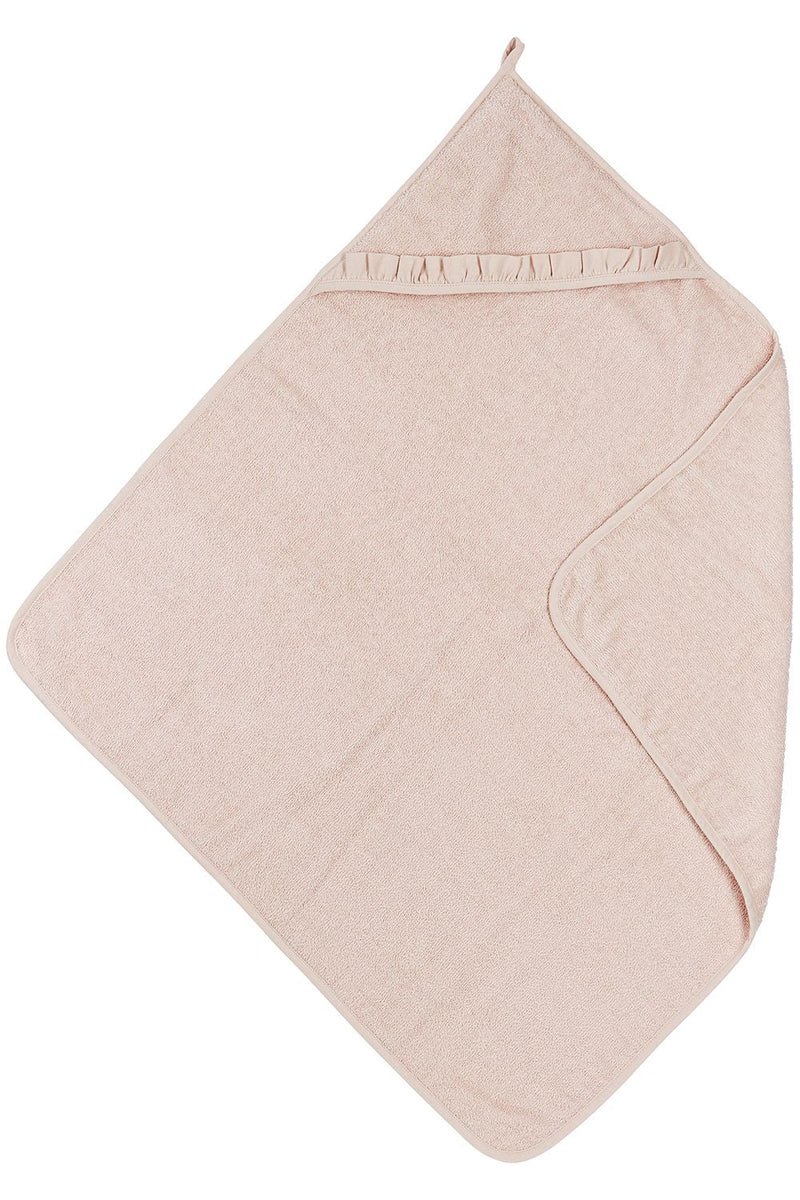Meyco Baby - Ruffle bathcape terry Soft pink Apparel & Accessories Soft pink