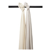 Meyco Baby Muslin Swaddle Blankets – Soft Sand/Greige – product view